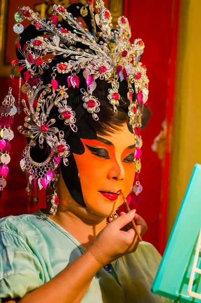 Κινεζικής όπερας ηθοποιός — Φωτογραφία Αρχείου