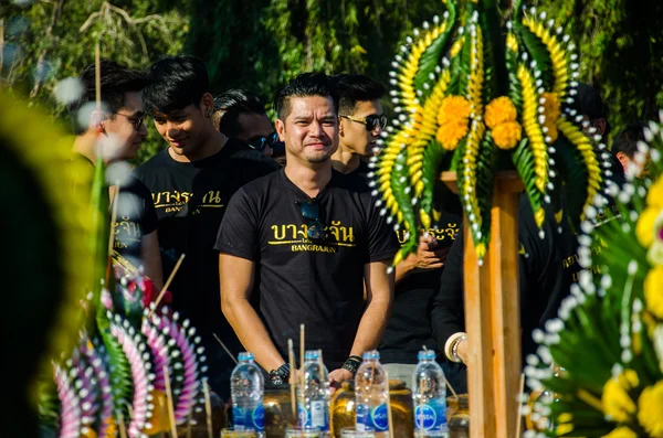 Sacrifício alma heróica pessoas Bangrachan . — Fotografia de Stock