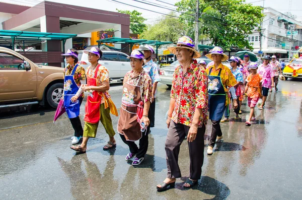 Festival songkran 2015 — Fotografia de Stock