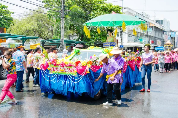 Songkran Festivali 2015 — Stok fotoğraf