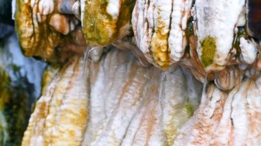 Kireç taşı ve Kaplıcalar mineral.
