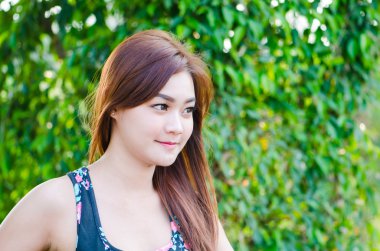 sevimli kadın portresi