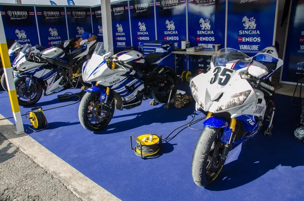 Tayland Superbike Şampiyonası 2015 Round 1 — Stok fotoğraf