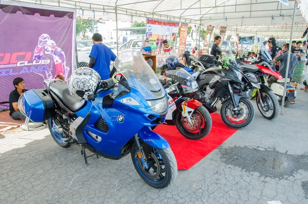 1 태국 Superbikes 결승전 2015 — 스톡 사진