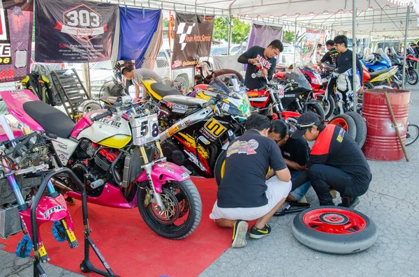 Tayland Superbike Şampiyonası 2015 Round 1 — Stok fotoğraf