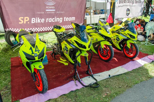 1 태국 Superbikes 결승전 2015 — 스톡 사진