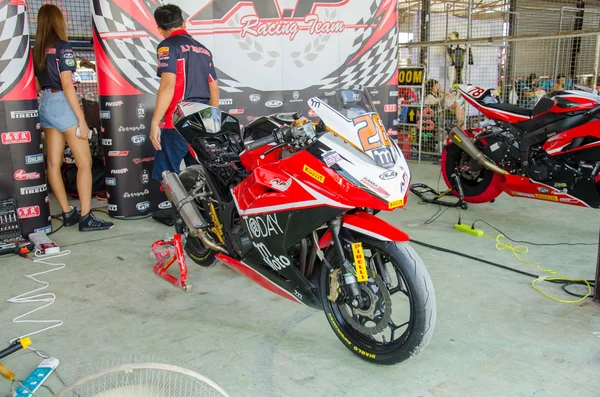 Thailand Superbikes Kampioenschap 2015 ronde 1 — Stockfoto