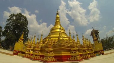 Shwedagon Pagoda, Yangon, Myanmar simülasyonu.