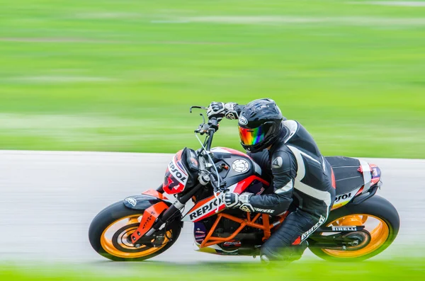 Thailändische Superbikes Meisterschaft 2015 Lauf 1 — Stockfoto