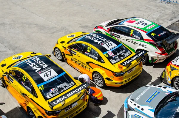 2015 एफआयए वर्ल्ड टूरिंग कार चॅम्पियनशिप — स्टॉक फोटो, इमेज