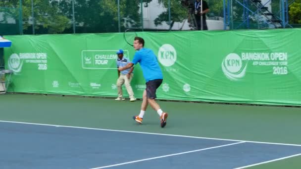 KPN Bangkok Open ATP Challenger Tour 2016 — 图库视频影像