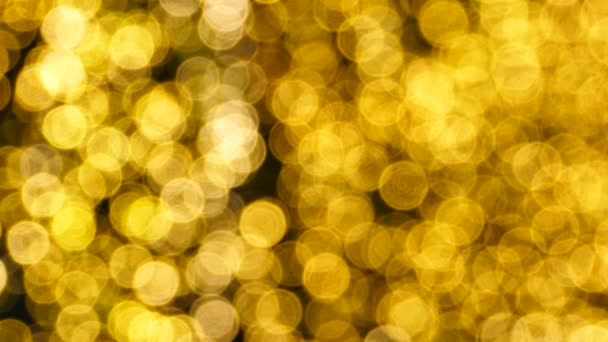 Délicat de cercle lumière bokeh or .