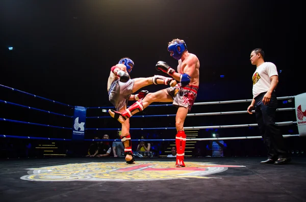 Krudam fight # 4 am muaythai tag — Stockfoto