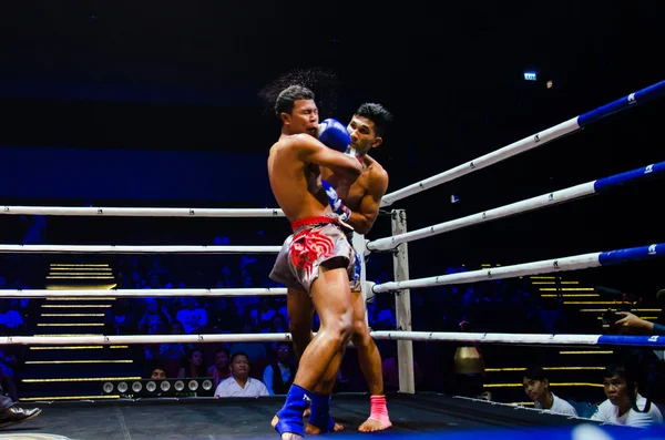 Krudam fight # 4 am muaythai tag — Stockfoto