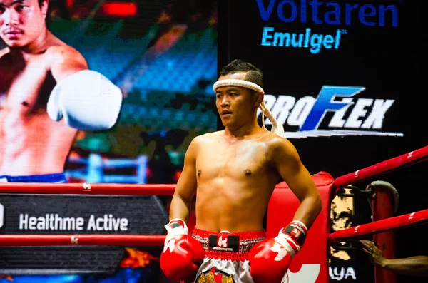 Krudam fight # 4 am muaythai tag — Stockfoto