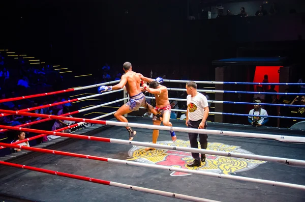 Krudam fight # 4 am muaythai tag — Stockfoto