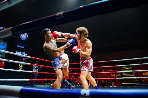 Krudam fight # 4 am muaythai tag — Stockfoto