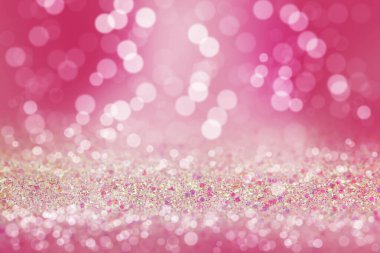 Parlak bir arka plan. Güzel parlayan bokeh. Parlak bir arka plan. Parlak ışık efekti. Pembe pullar..