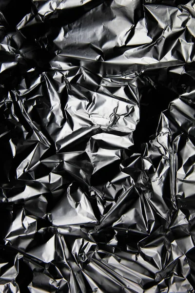 Foil Background Crumpled Foil Abstract Background Wallpaper Gray Stock Picture