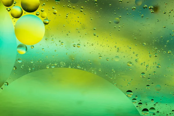 Olio di fondo astratto e acqua Immagine Stock