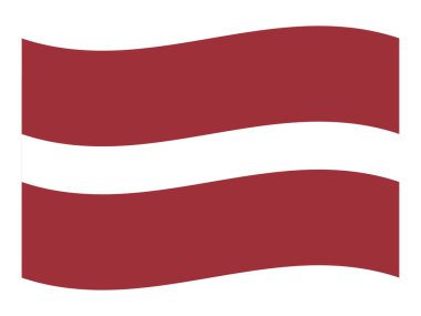 Letonya 'nın Düz Bayrağı Dalgalanıyor