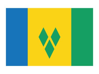 Saint Vincent ve Grenadines 'in Güney Amerika Bayrağı