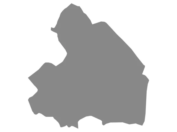 Karta Över Den Nederländska Provinsen Drenthe — Stock vektor