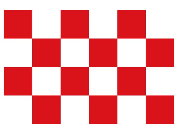 Vlajka Nizozemské Provincie Severní Brabant — Stockový vektor