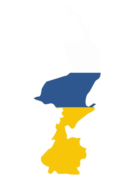 Mapa Bandera Holenderskiej Prowincji Limburg — Wektor stockowy
