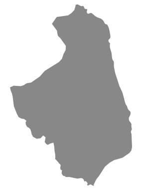 Polonya Podlaskie Voyvoda Gri Düz Haritası