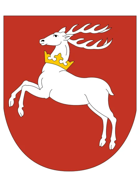 Wappen Der Polnischen Woiwodschaft Lublin — Stockvektor