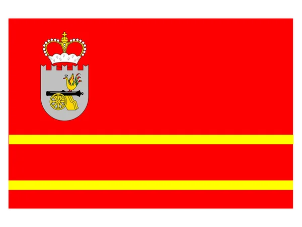 Bandeira Sujeito Federal Russo Oblast Smolensk — Vetor de Stock