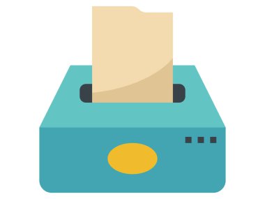 Peçete Doku Paketinin Klip Sanatı İllüstrasyonu