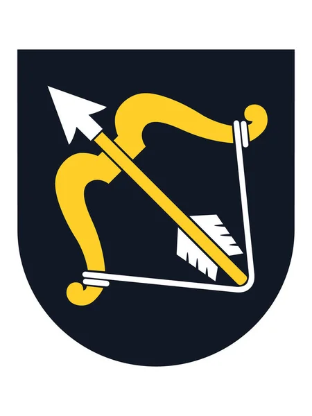 Vector Plano Ilustración Del Escudo Armas Región Finlandesa Savonia Del — Vector de stock