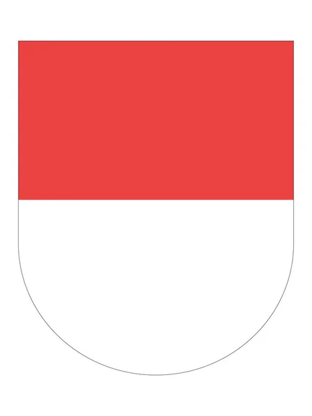 Brasão Armas Cantão Suíço Solothurn — Vetor de Stock
