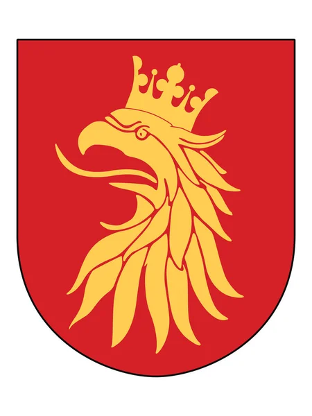 Wappen Der Schwedischen Grafschaft Skane — Stockvektor