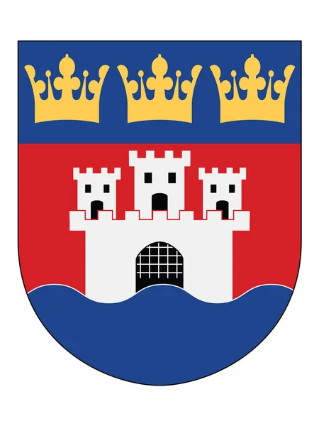 Herb Szwedzkiego Okręgu Jonkoping — Wektor stockowy