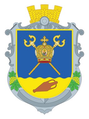 Mykolaiv 'in Ukrayna Bölgesi Arması (Oblast)