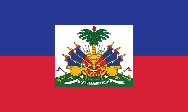 Bývalá Haitská Historická Vektorová Vlajka Haiti Mezi Lety 1859 1964 — Stockový vektor