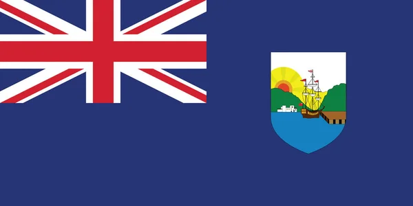 Antigua Bandera Vectorial Histórica Dominicana Dominica Entre 1955 1965 — Vector de stock