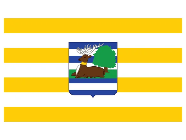 Bandera Del Condado Croata Vukovar Srijem — Vector de stock