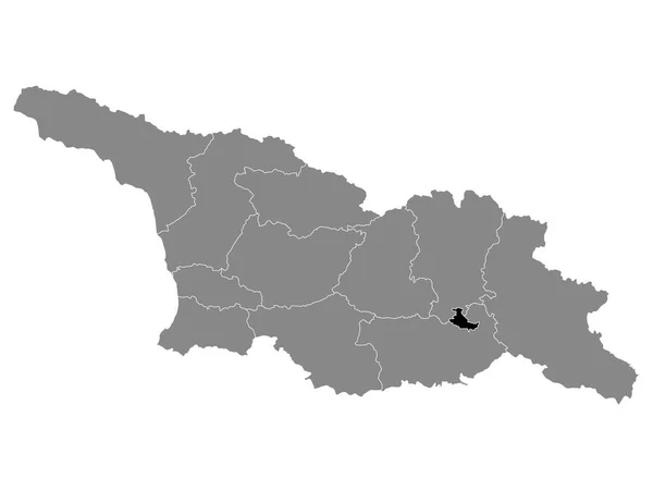 조지아의 조지아의 그레이지도 트빌리시 지역의 조지아의 — 스톡 벡터