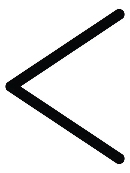 Black Simple Dalecarlian Runes Алфавит Knsol — стоковый вектор