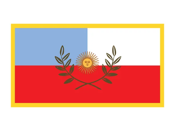 Flaga Płaska Argentyńskiej Prowincji Catamarca — Wektor stockowy