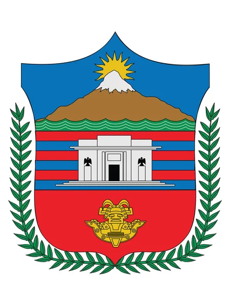 Escudo Vector Plano Del Departamento Colombiano Magdalena — Vector de stock