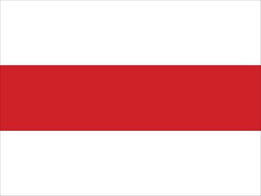 Belarus 'un Tarihi Zaman Çizelgesinin Vektör İllüstrasyonu 1918 ve 1991' den 1995 'e kadar