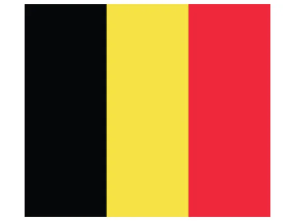 Vector Illustration Historical Timeline Current Flag Belgium — 스톡 벡터