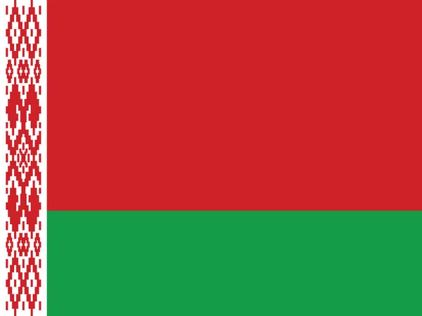 1995年至2012年白俄罗斯历史时间轴旗的矢量图解 — 图库矢量图片