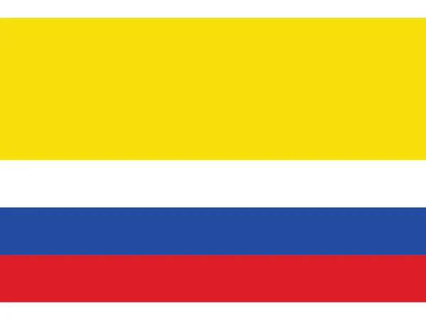 Plochá Vektorová Vlajka Ekvádorské Provincie Napo — Stockový vektor