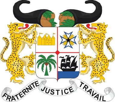 Benin Cumhuriyeti 'nin resmi arması.